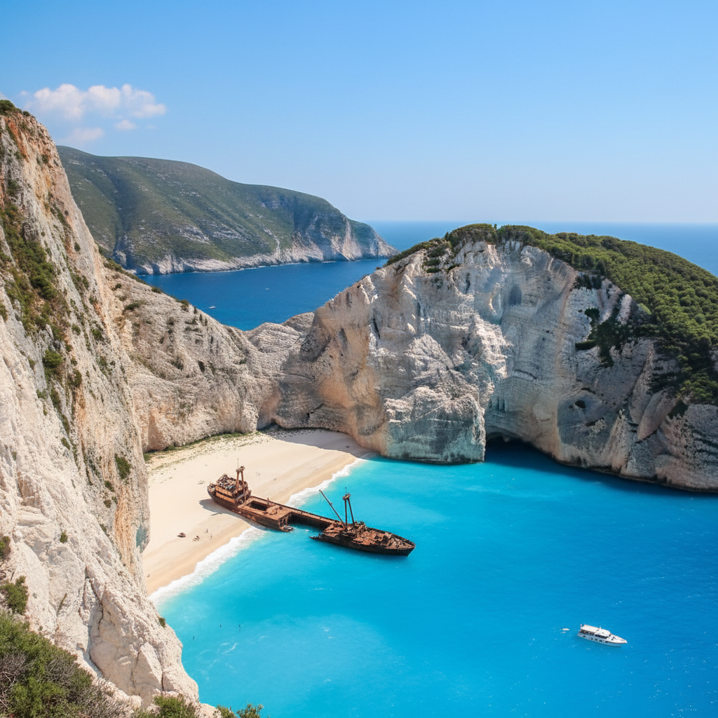 Découvrez les merveilles cachées de Zante : Guide complet pour explorer Zakynthos Image pour zante