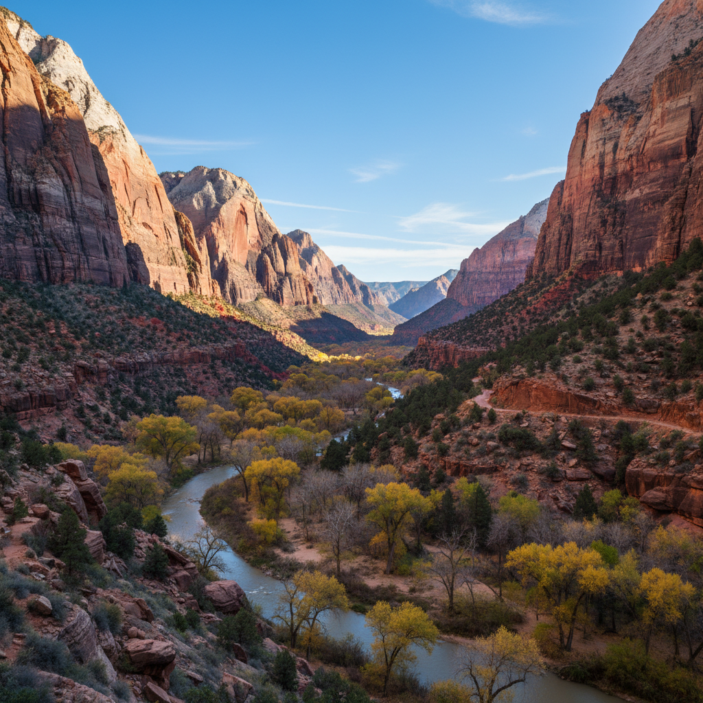 Les Secrets Géologiques Cachés du Parc National de Zion Image pour parc national de zion utah