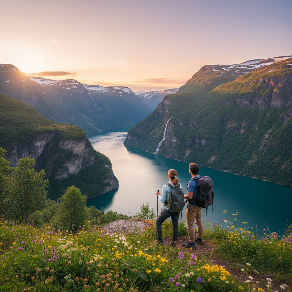 Les Météores Norvégiens : Comment la Lumière Influence Quand Visiter la Norvège Image pour quand visiter la norvege
